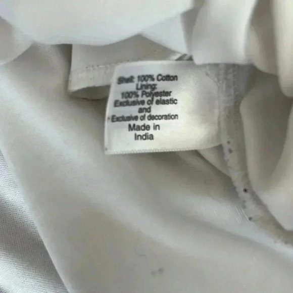 ❤️2/50❤️[18]Lane Bryant  Short Flutter-Sleeve Square-Neck Embroidered Dress - Picture 11 of 11